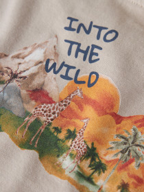 NAME IT T-shirt Hugo Chateau Gray